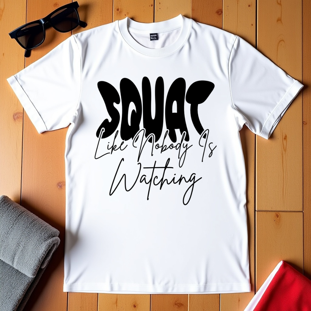 Squat Like Nobody Is Watching T-Shirt