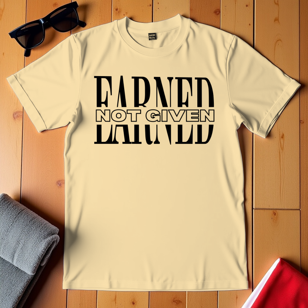 Earned Not Given T-Shirt