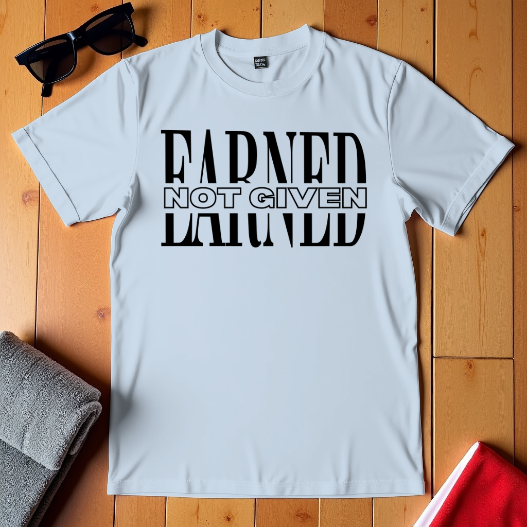 Earned Not Given T-Shirt