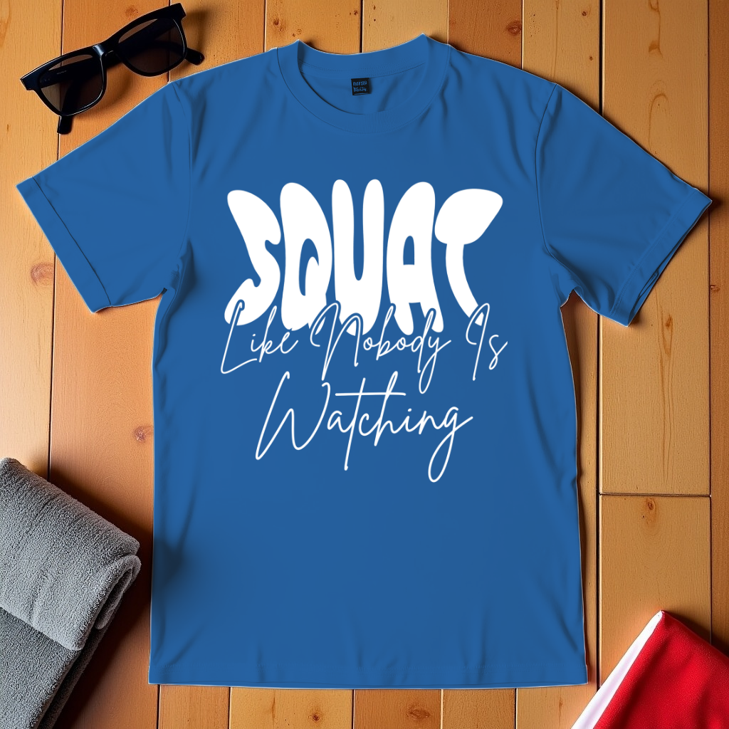Squat Like Nobody Is Watching T-Shirt