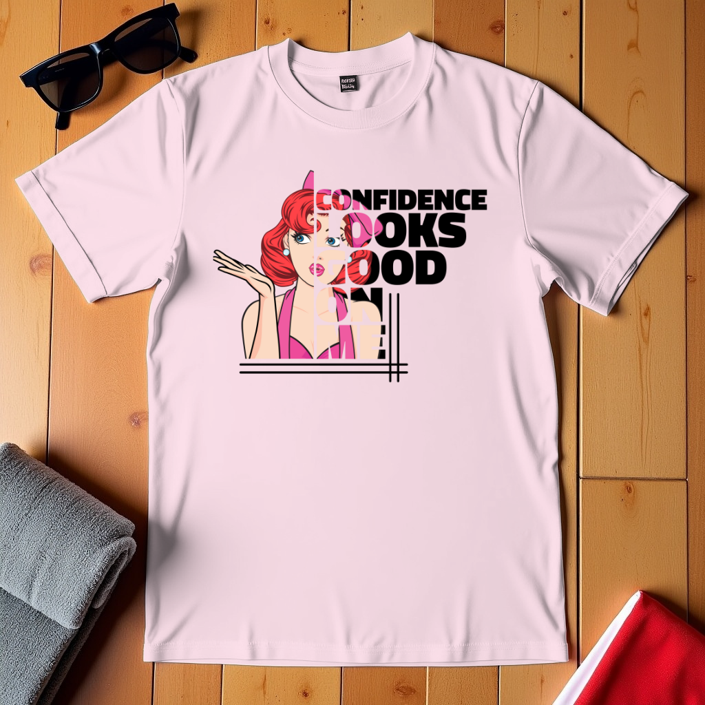 Confidence Looks Good T-Shirt